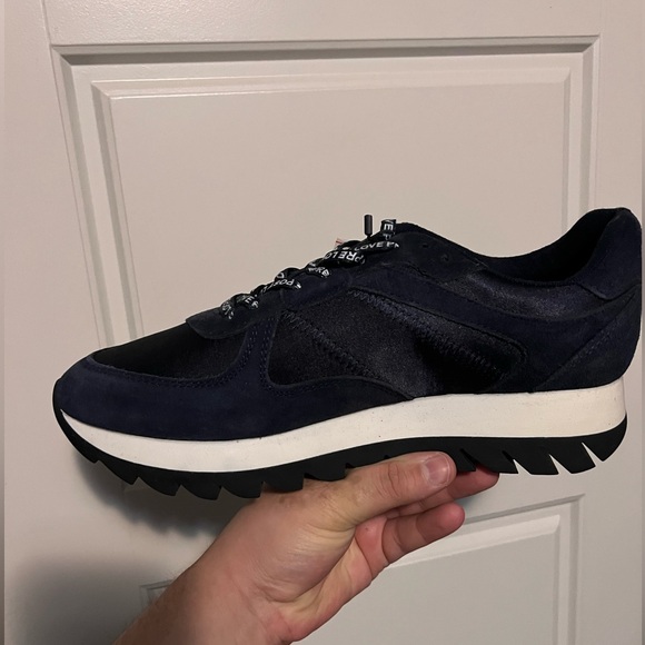 ZARA BLUE SNEAKERS - Picture 9 of 10